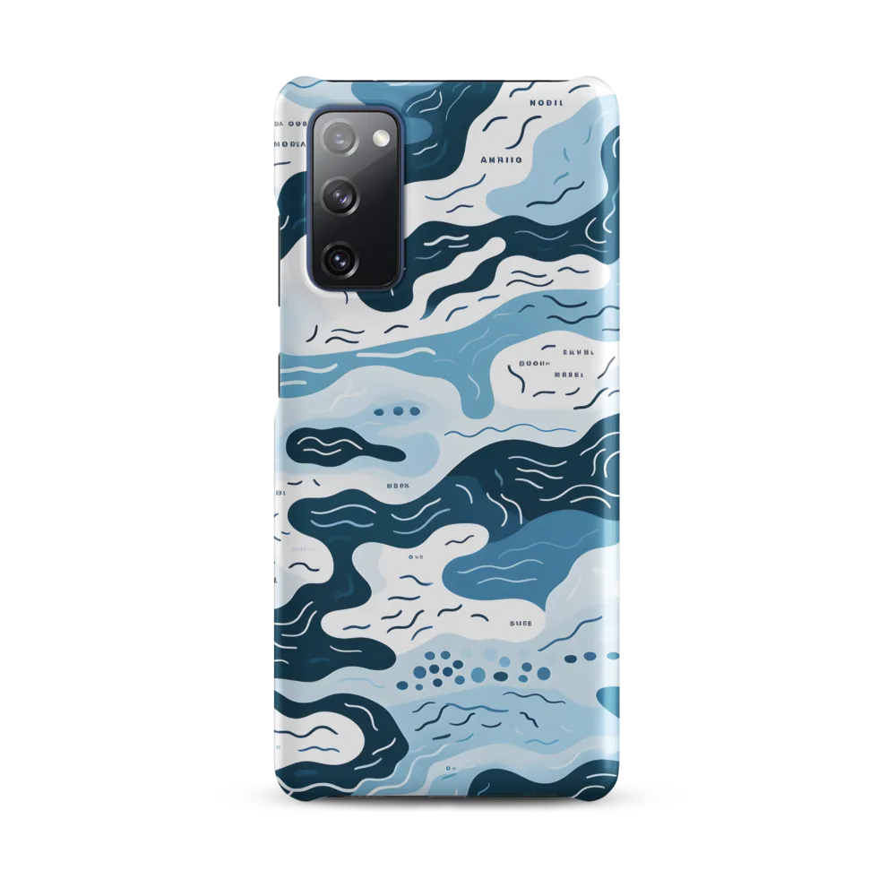 Flowing Waters: An Abstract Journey | Phone Case |  S20 FE | Snap Case | Matte