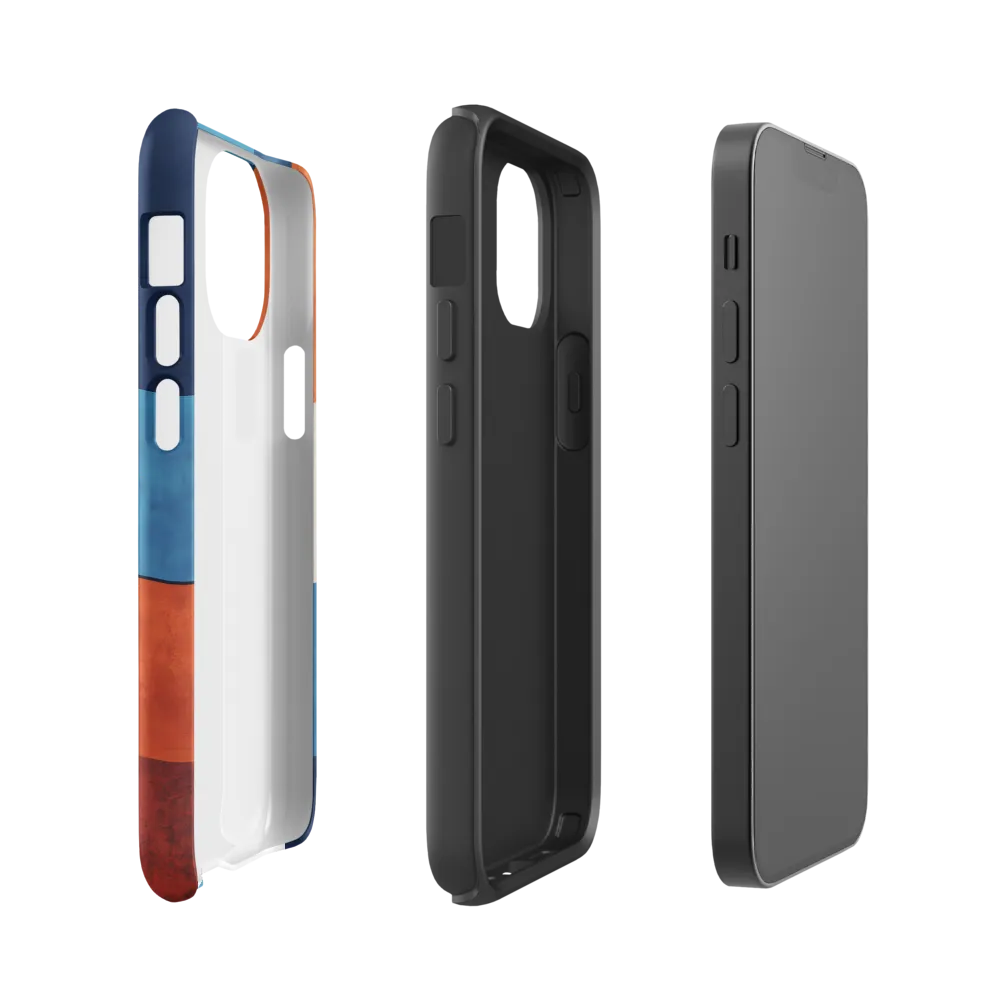 Geometric Harmony in Color | Phone Case |  13 mini | Tough Case | Matte