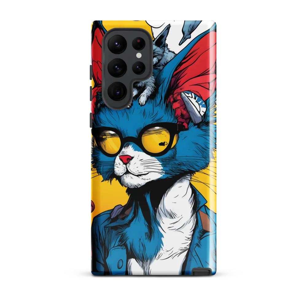 Whimsical Feline Coolness
