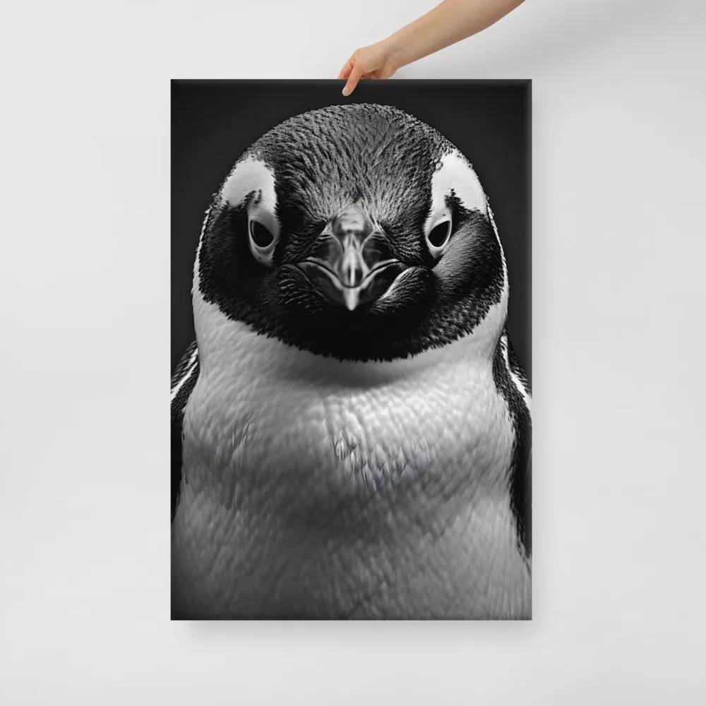 Majestic Penguin Portrait | Canvas | 24″×36″