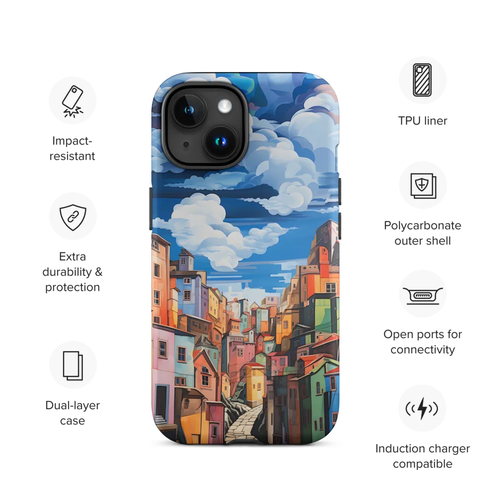Whimsical Heights: A Vibrant Cityscape