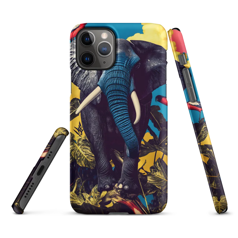 Elephant Dreams in Vibrant Colors | Phone Case |  11 Pro | Snap Case | Matte