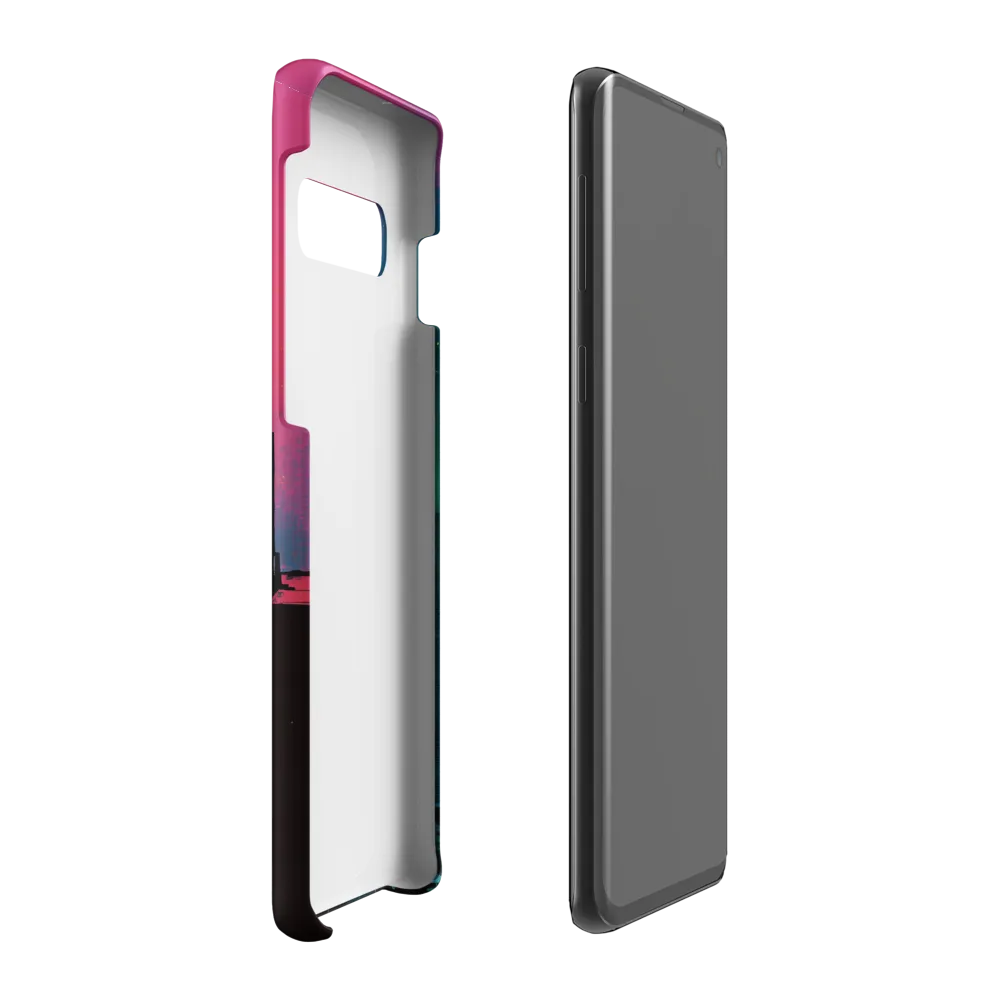 Neon Horizon | Phone Case |  S10 Plus | Snap Case | Matte