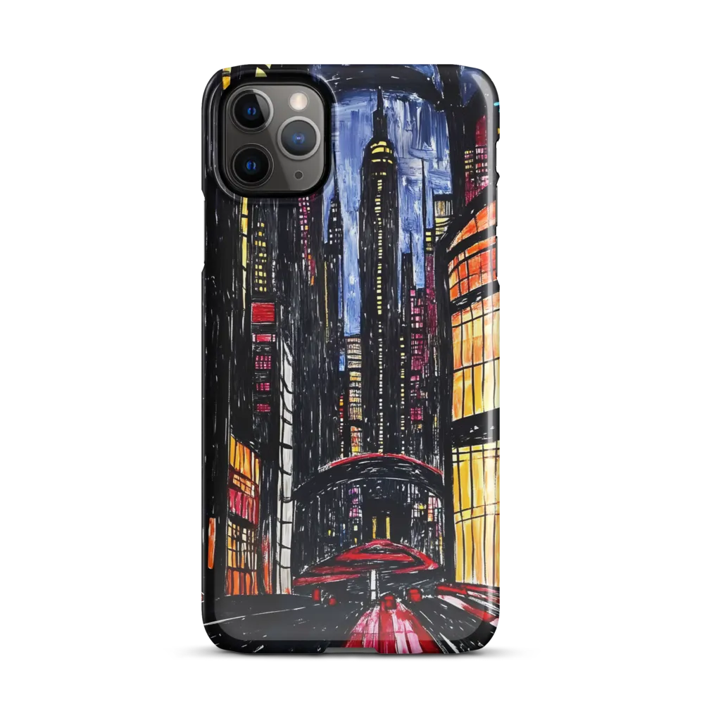 Urban Vibrance at Night | Phone Case |  11 Pro Max | Snap Case | Glossy