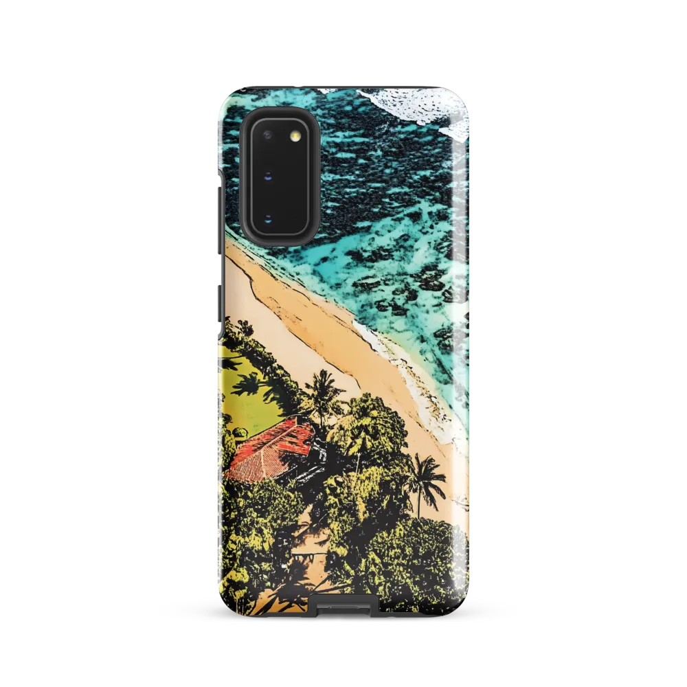 Aerial Serenity: Coastal Escape