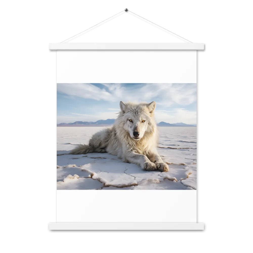 Guardian of the Salt Flats | Poster With White Wood Hanger | 18″×24″