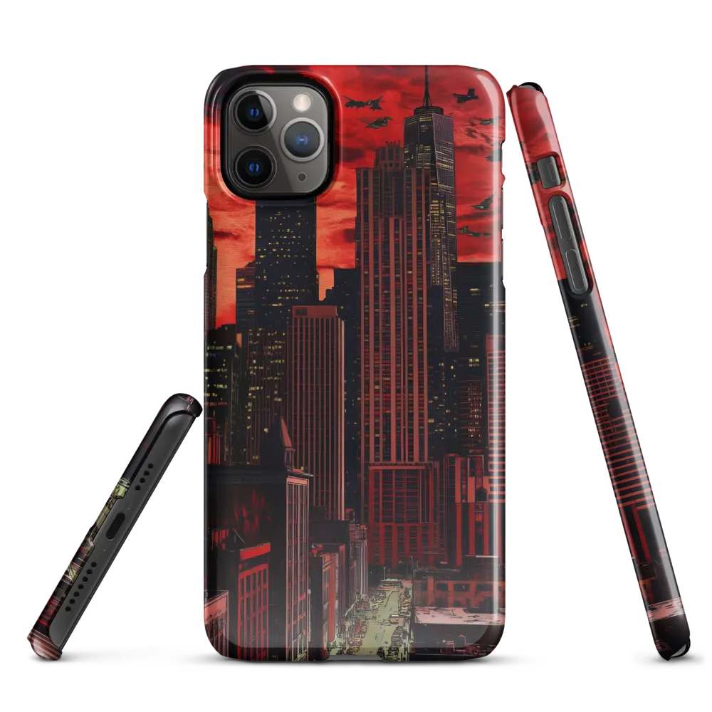 Red City Under Threat | Phone Case |  11 Pro Max | Snap Case | Glossy