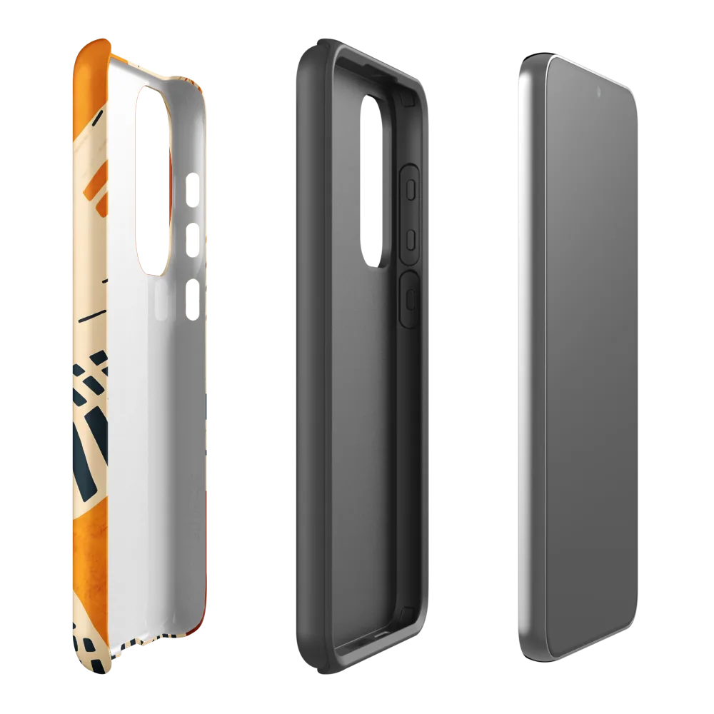 Urban Patterns in Harmony | Phone Case |  S23 Plus | Tough Case | Matte
