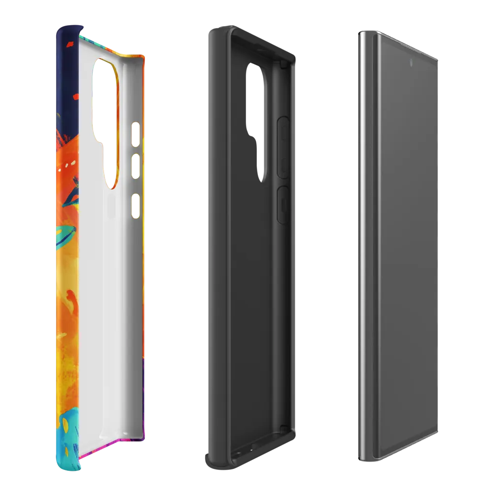 Celestial Dreams: The Astronaut's Journey | Phone Case |  S22 Ultra | Tough Case | Matte