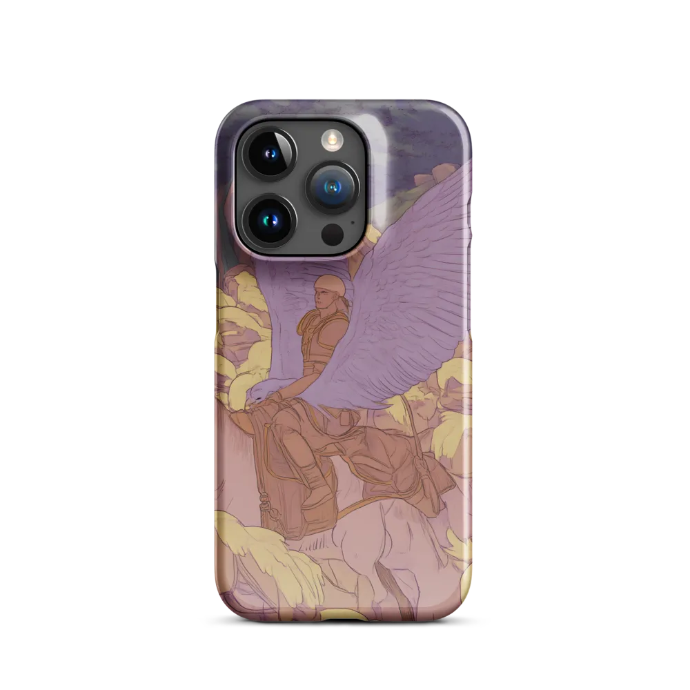 The Winged Guardian | Phone Case |  15 Pro | Snap Case | Glossy