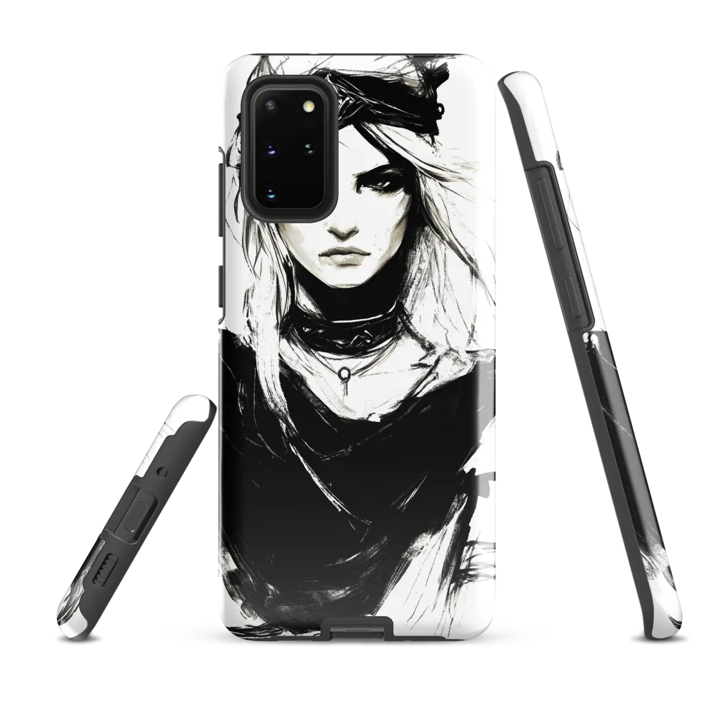 Intense Femininity in Monochrome