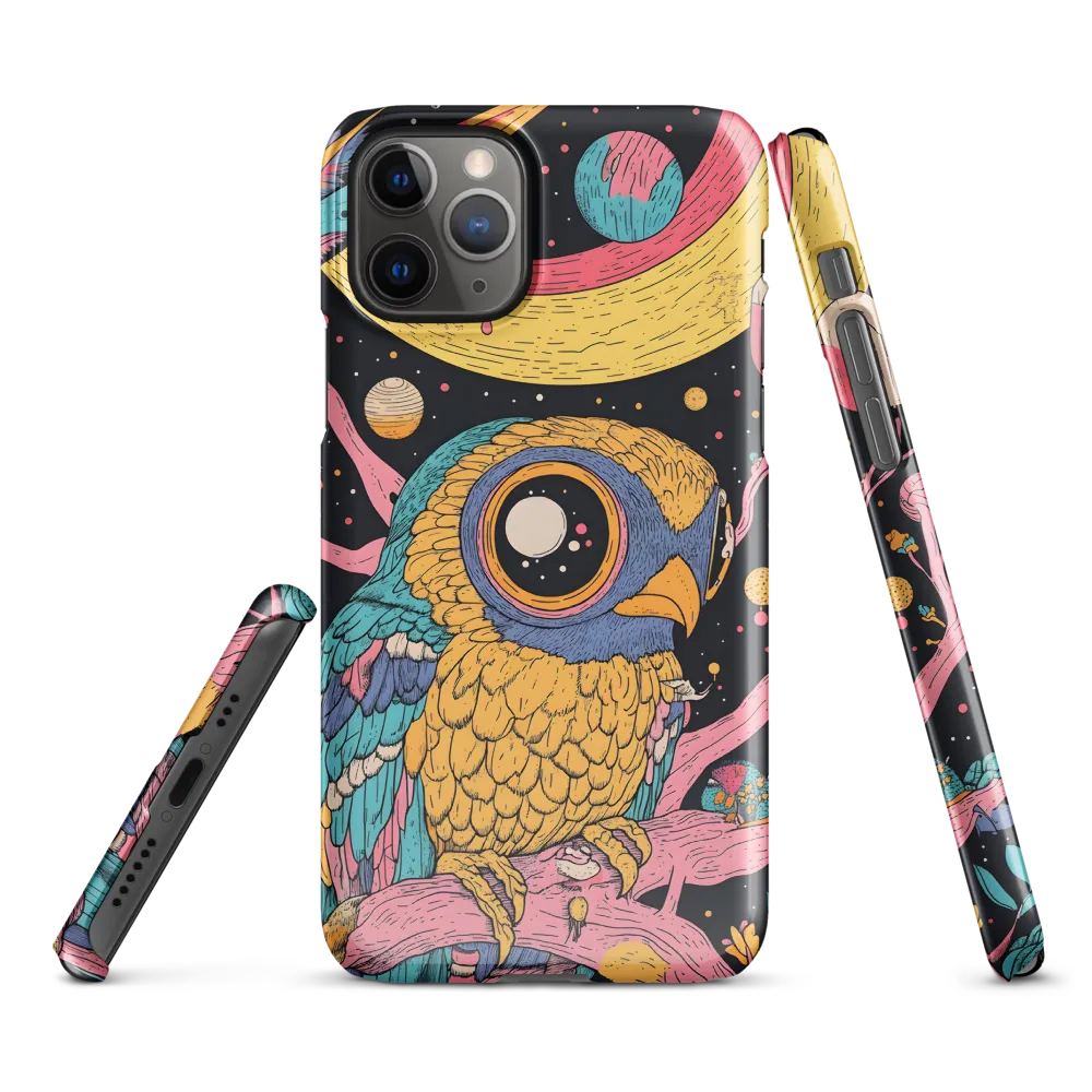 Whimsical Cosmic Owl | Phone Case |  11 Pro | Snap Case | Glossy