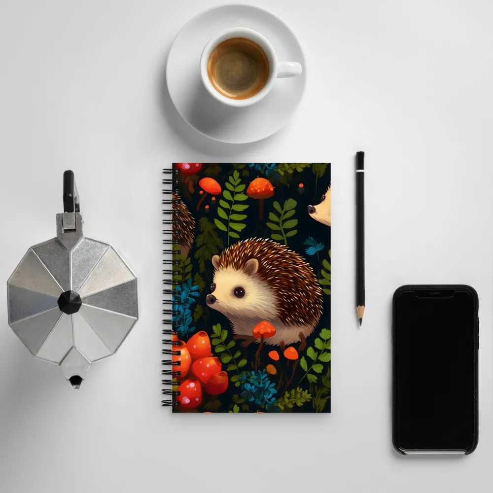 Whimsical Woodland Adventures | Spiral Notebook