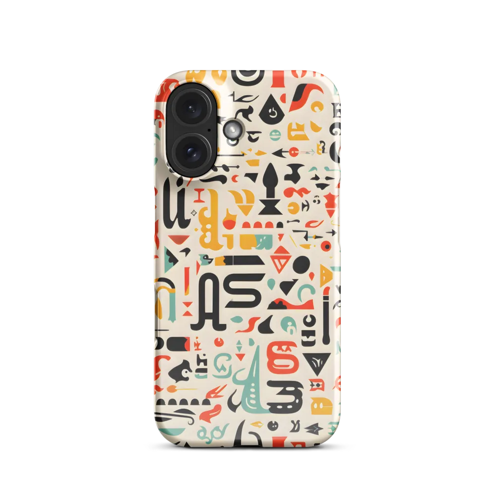 A Symphony of Symbols | Phone Case |  16 | Snap Case | Glossy