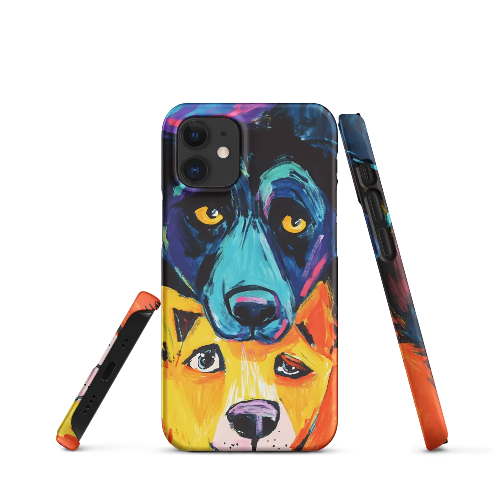 Vibrant Companions: An Expression of Canine Spirit