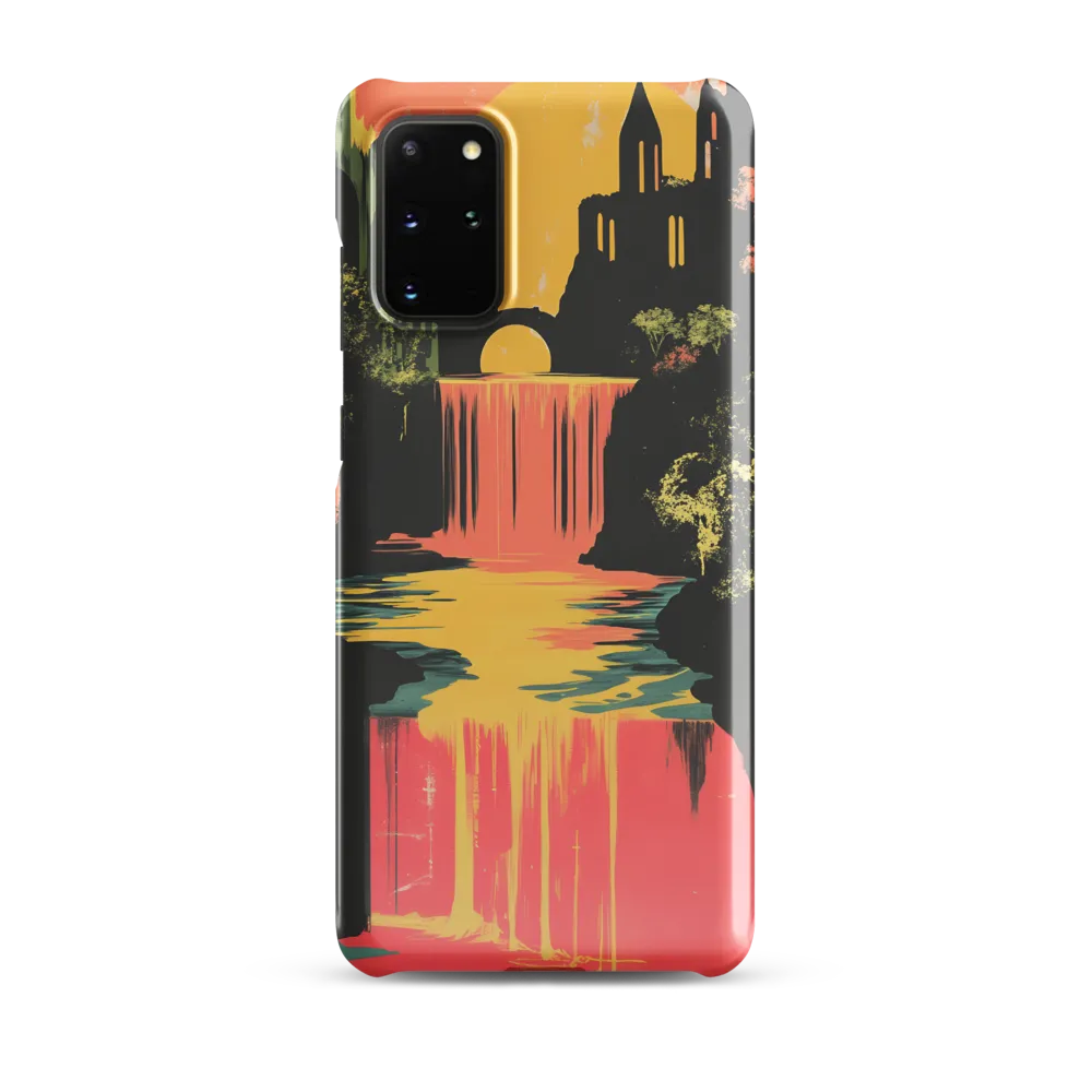 Elysian Echoes: A Surreal Reflections | Phone Case |  S20 Plus | Snap Case | Glossy