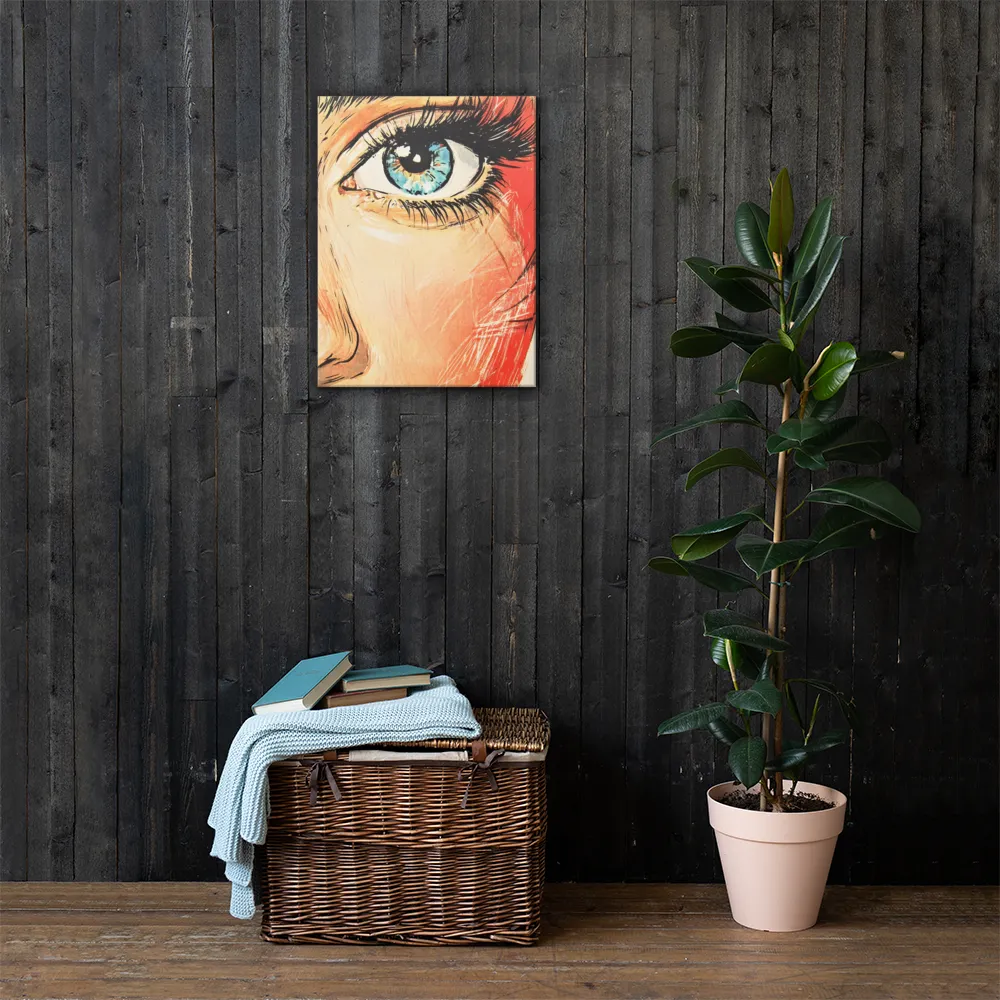 Gaze of Emotion | Canvas | 18″×24″