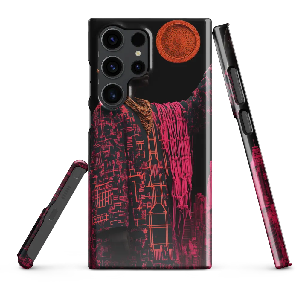 Regal Mystique: A Fusion of Tradition and Urbanity | Phone Case |  S23 Ultra | Snap Case | Glossy