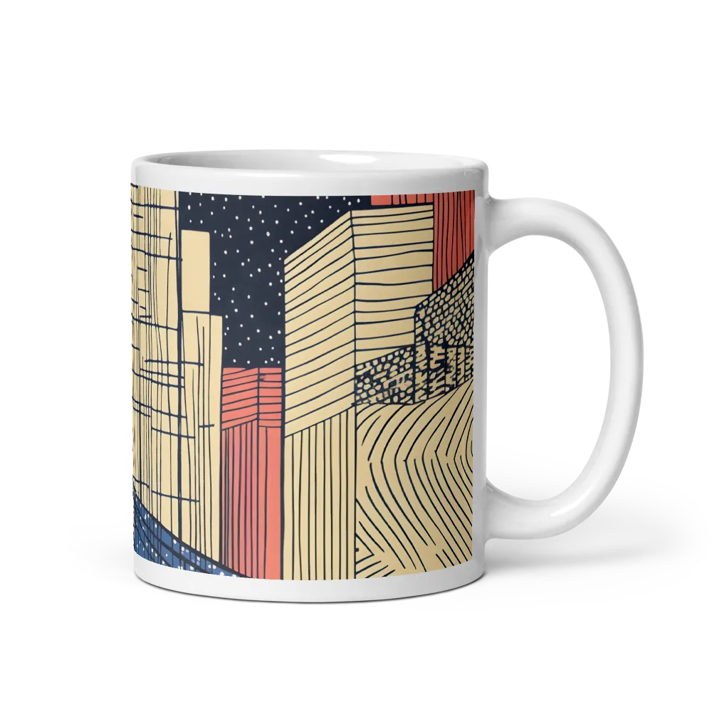 Urban Nights | Mug with White inside | 11 oz