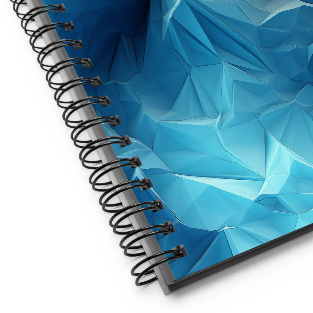 Serenity in Blue | Spiral Notebook