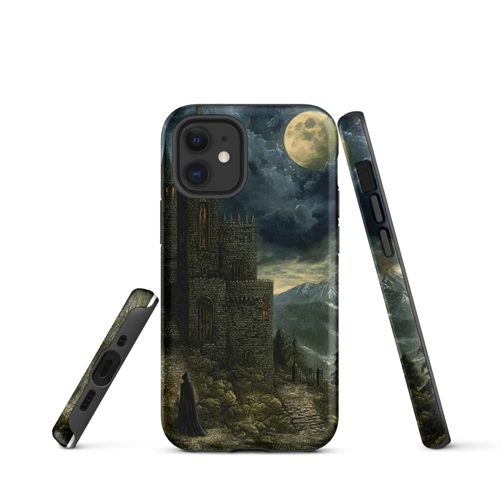 Whispers of the Moonlit Castle | Phone Case |  12 mini | Tough Case | Matte