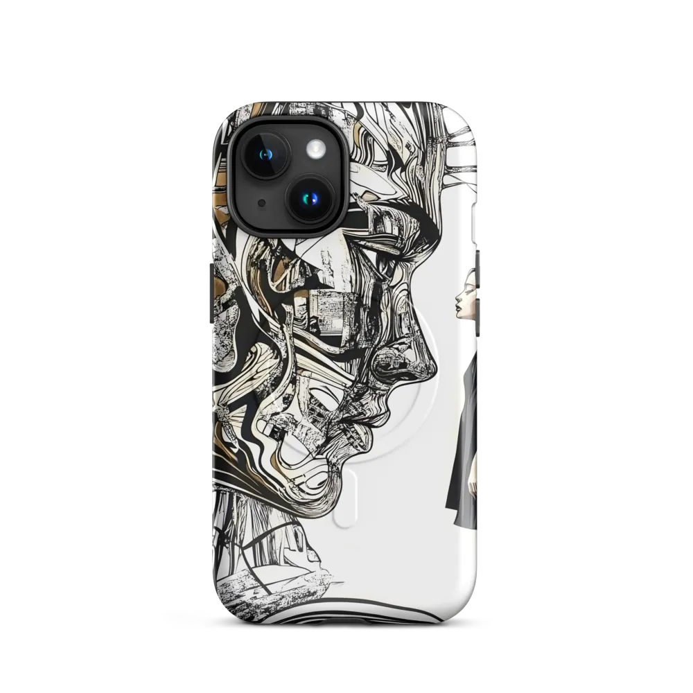 Reflections of Duality | Phone Case |  15 | MagSafe® Tough Case | Glossy