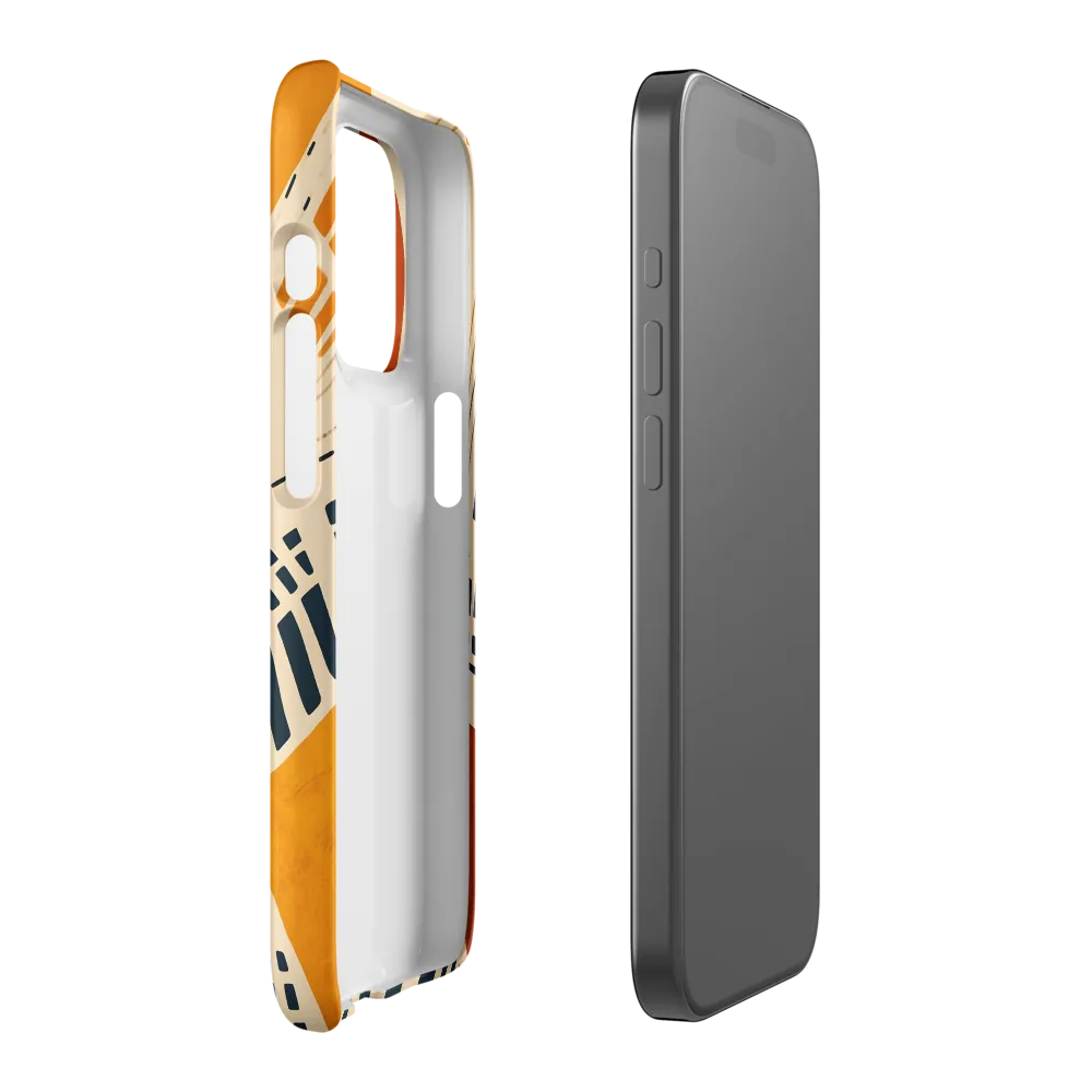 Urban Patterns in Harmony | Phone Case |  15 Pro | Snap Case | Matte