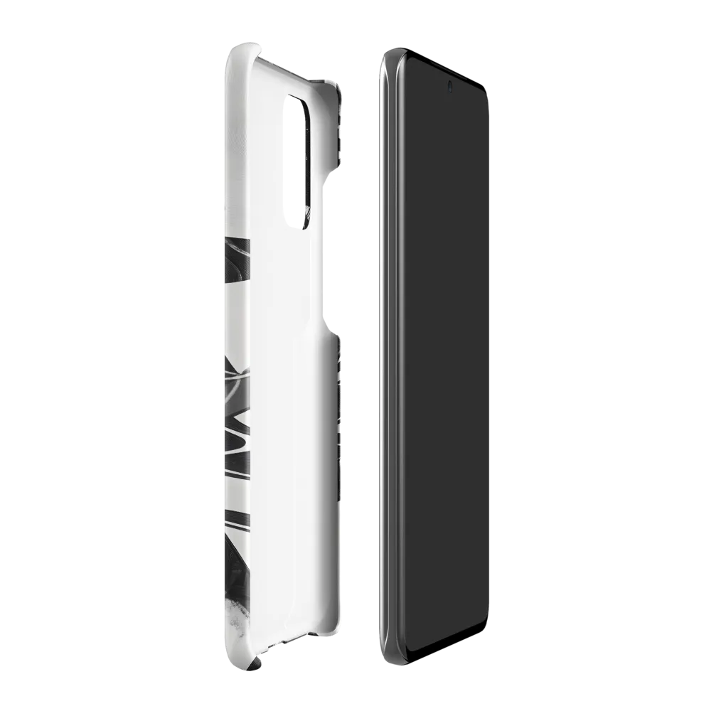 Fluid Grace: The Dance of Shadows | Phone Case |  S20 Plus | Snap Case | Matte