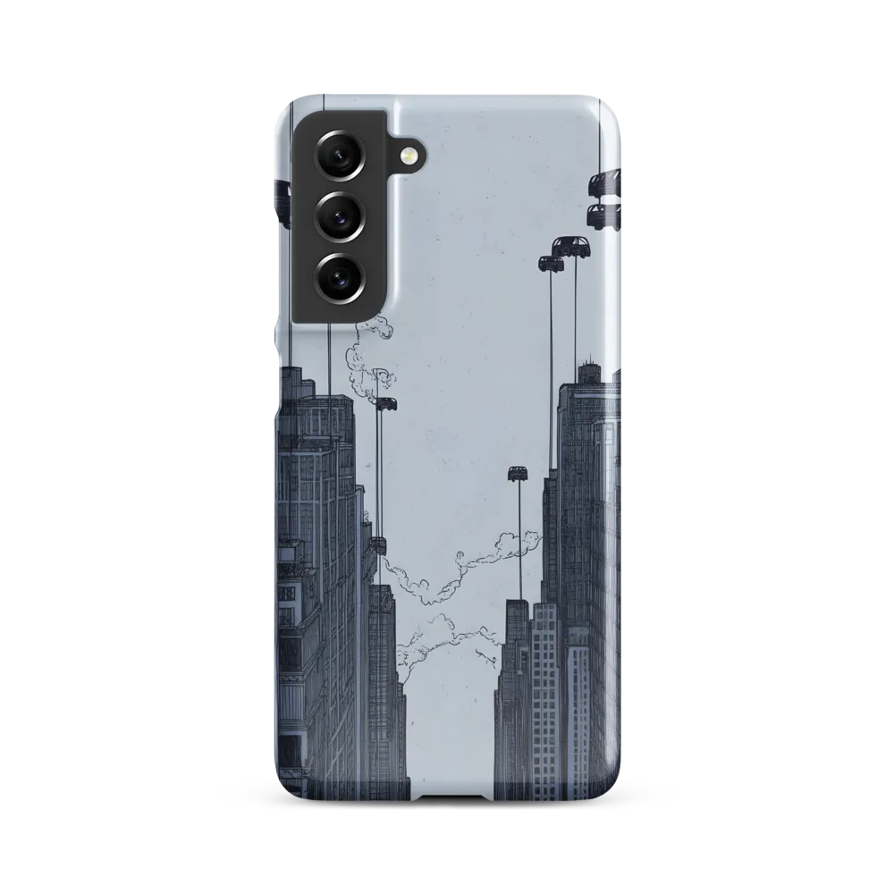 Suspended in the City | Phone Case |  S21 FE | Snap Case | Glossy