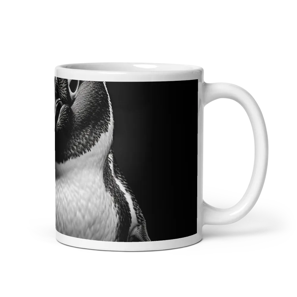 Majestic Penguin Portrait | Mug with White inside | 11 oz