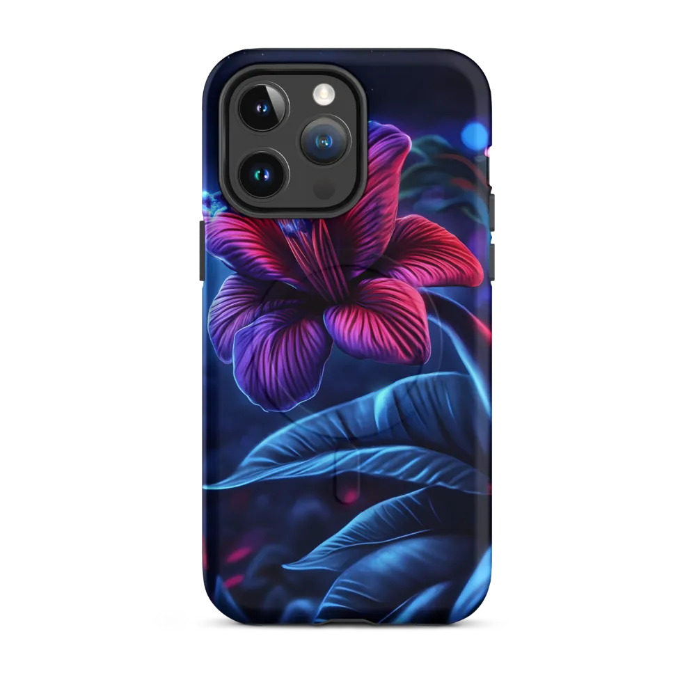 Illuminated Serenity: The Surreal Blossom