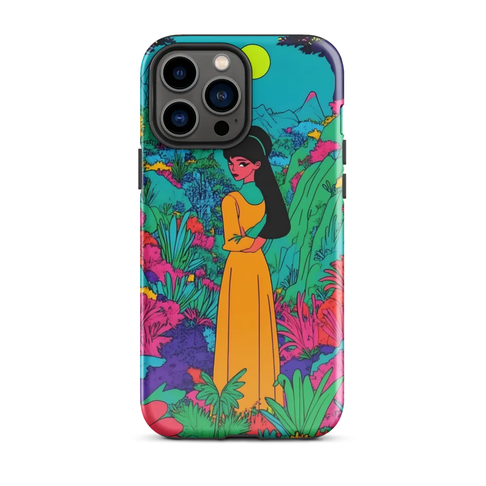 Ethereal Serenity in a Psychedelic Landscape
