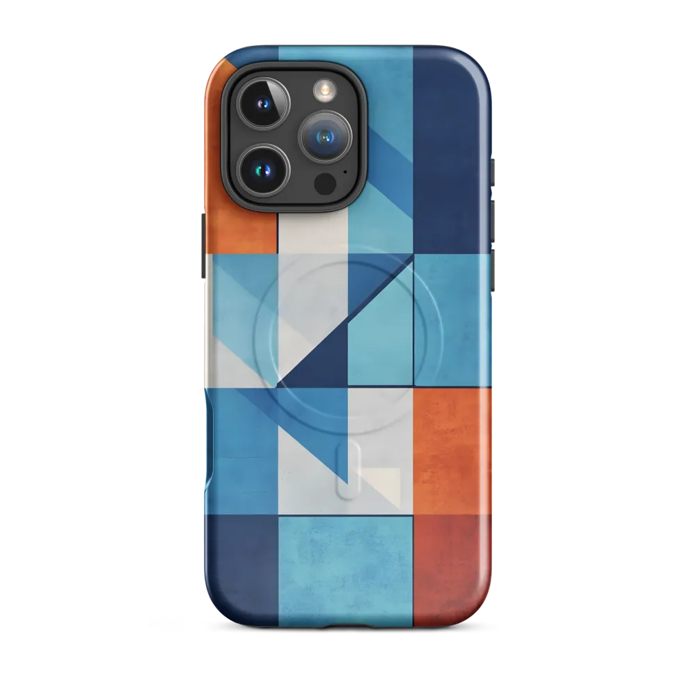 Geometric Harmony in Color | Phone Case |  16 Pro Max | MagSafe® Tough Case | Glossy