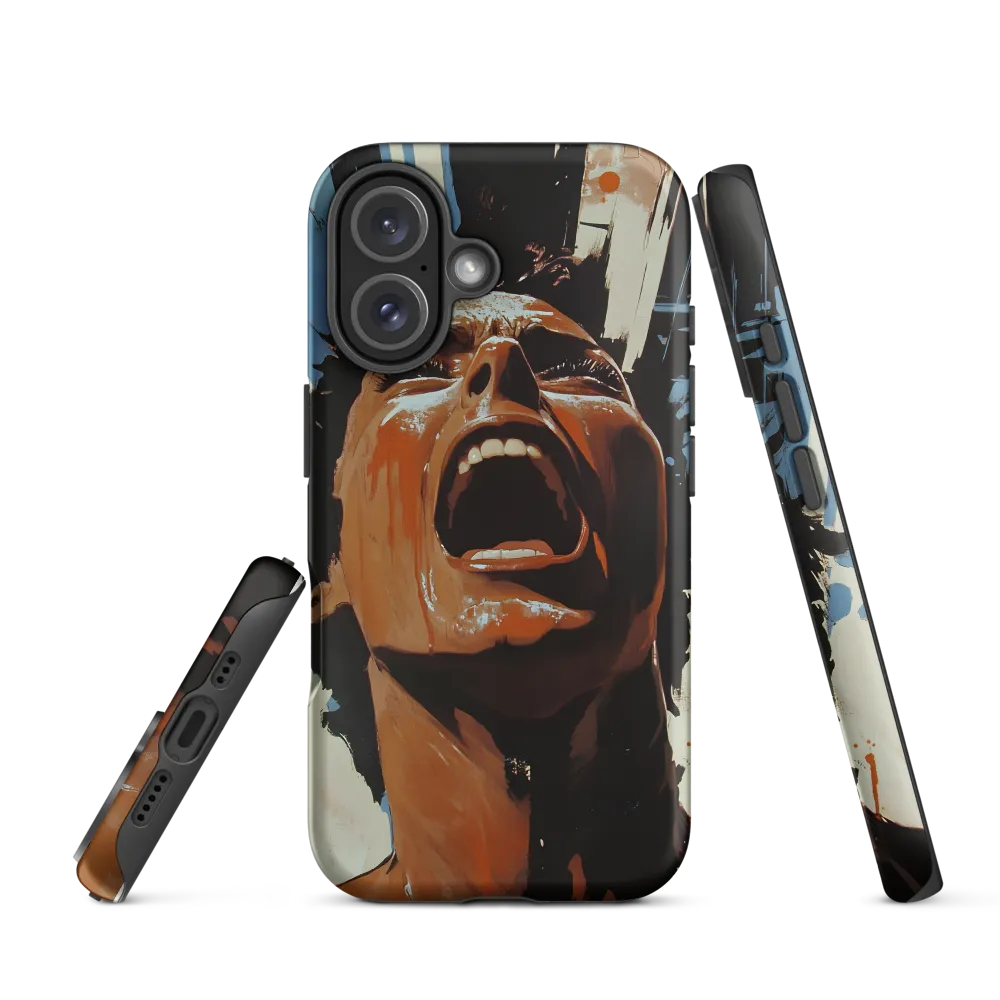 Raw Emotion: The Anguish Within | Phone Case