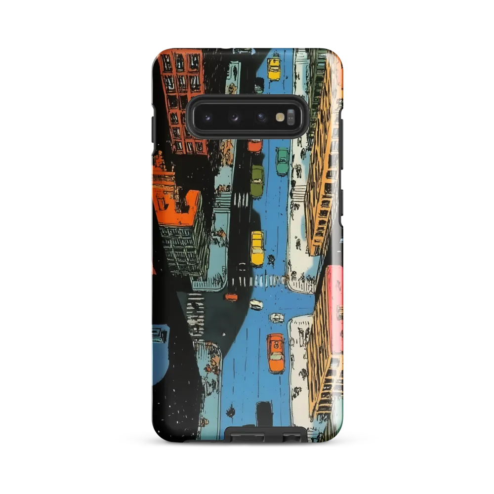 Urban Pulse: A Day in the City | Phone Case |  S10 Plus | Tough Case | Glossy