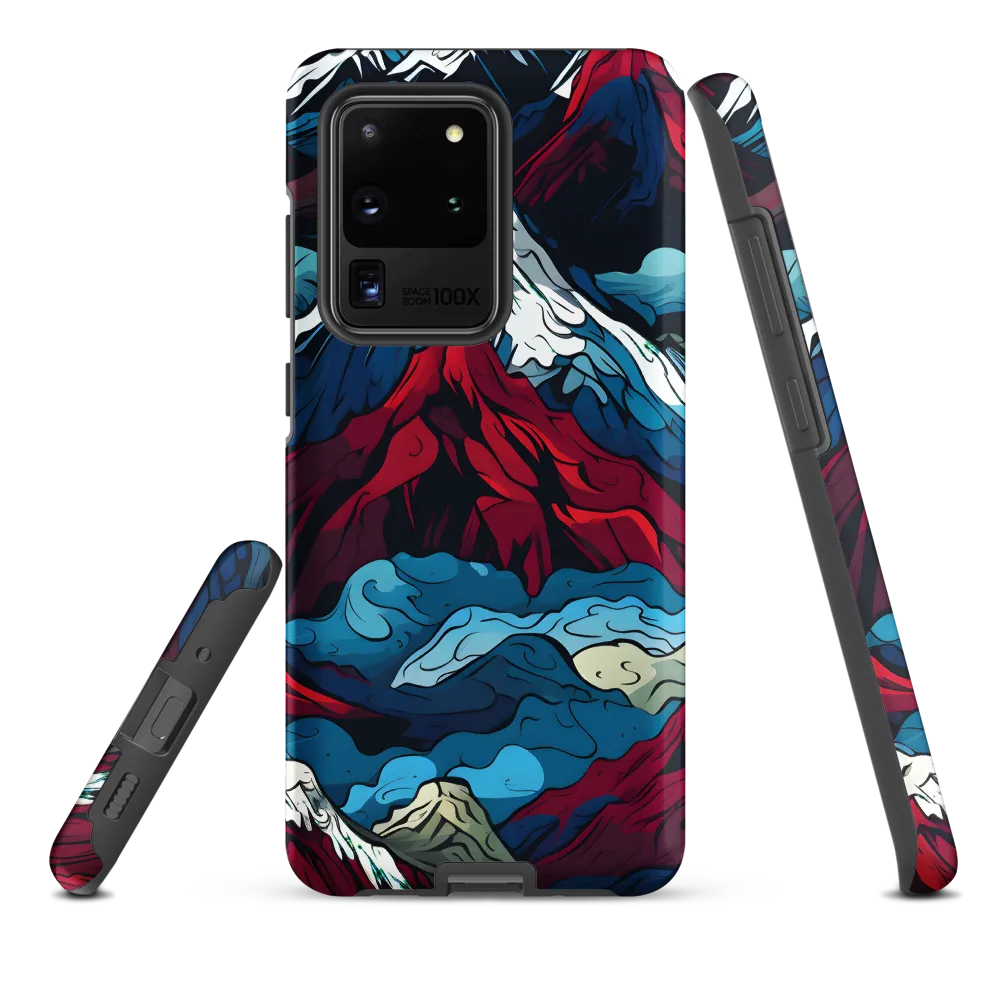 Mountain Majesty: An Abstract Voyage