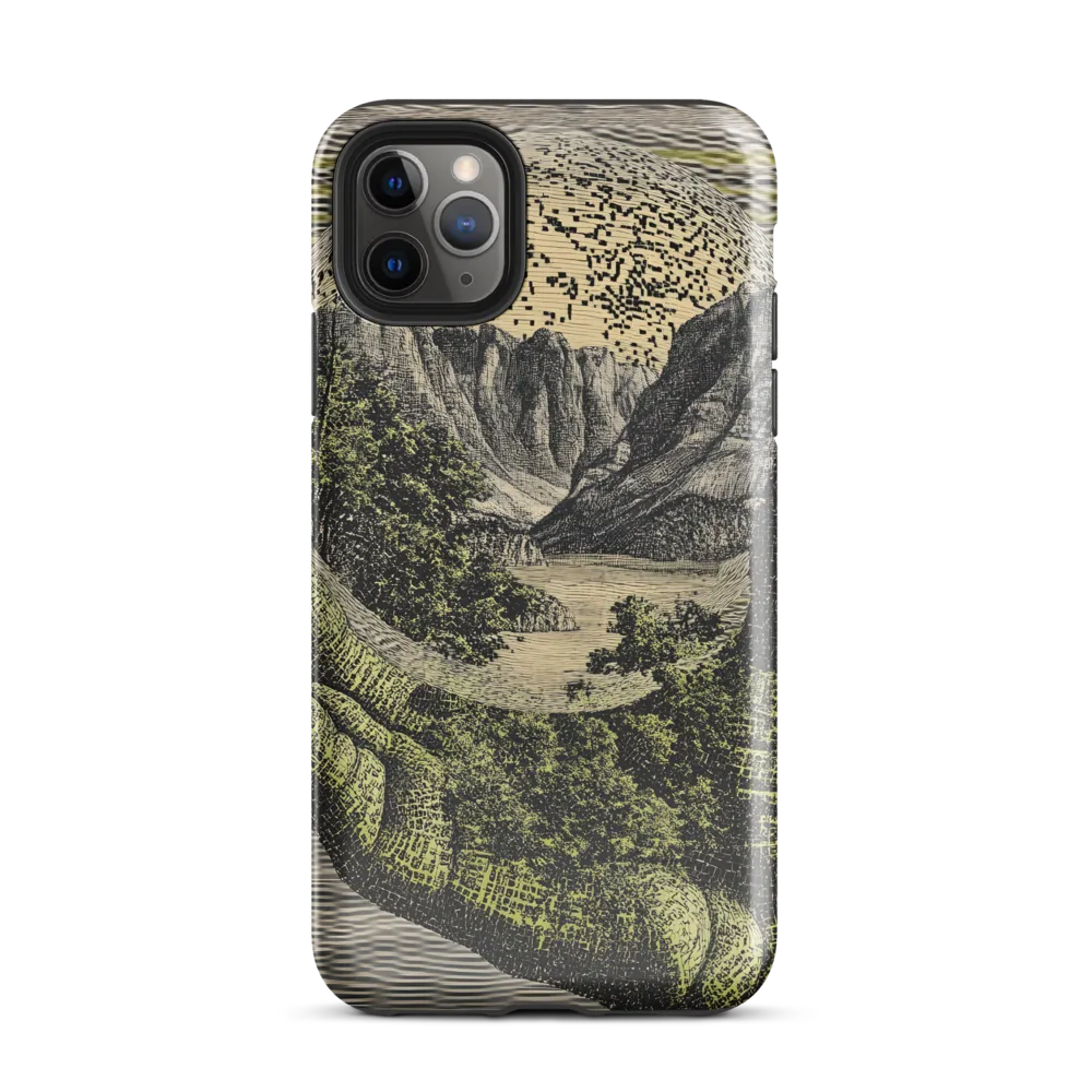 Embrace of Nature's Sphere | Phone Case |  11 Pro Max | Tough Case | Glossy