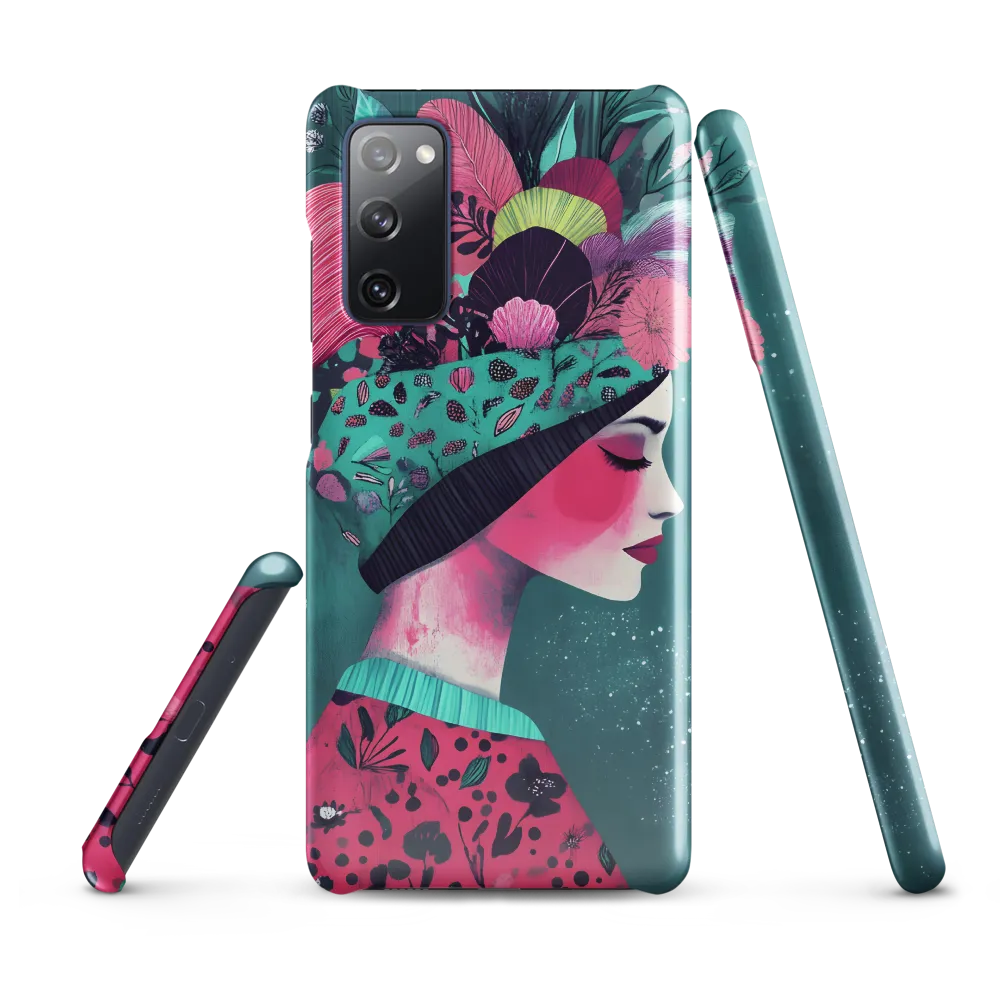 Whimsical Floral Portrait
