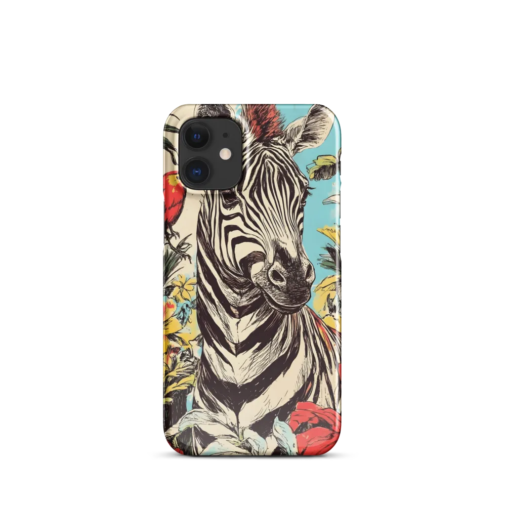 Zebra in Tropical Reverie