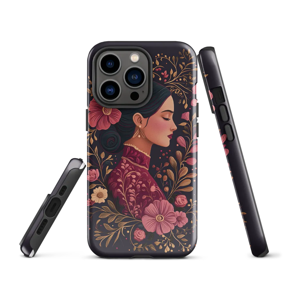 Portrait of Serenity | Phone Case |  13 Pro | Tough Case | Glossy
