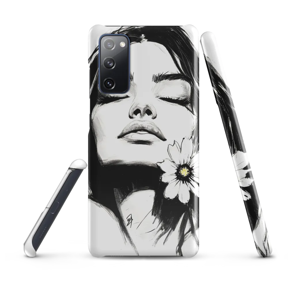 Serenity in Ink | Phone Case |  S20 FE | Snap Case | Glossy