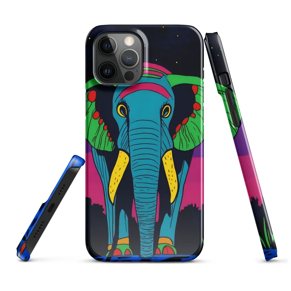 Whimsical Majesty: The Vibrant Elephant