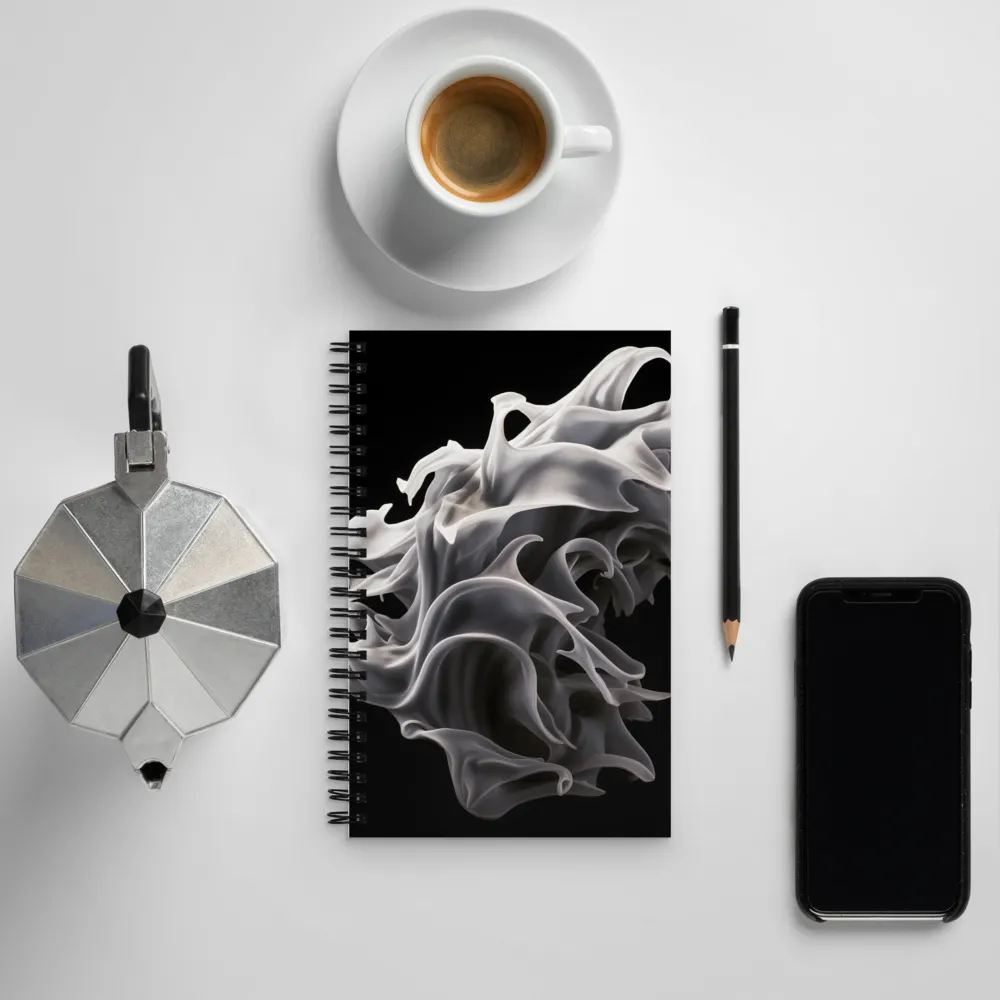 Fluid Dynamics: An Organic Exploration | Spiral Notebook