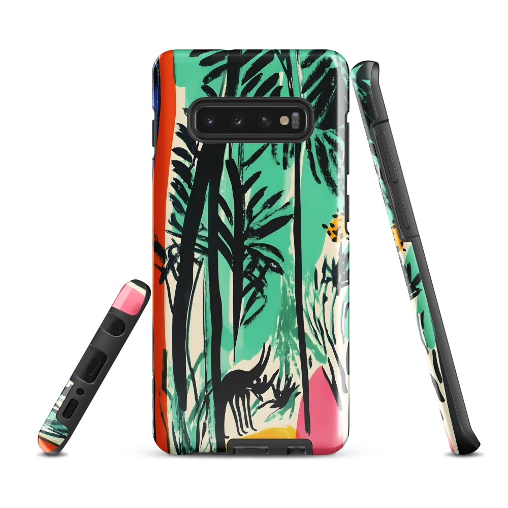 Whispers of the Jungle | Phone Case |  S10 Plus | Tough Case | Glossy