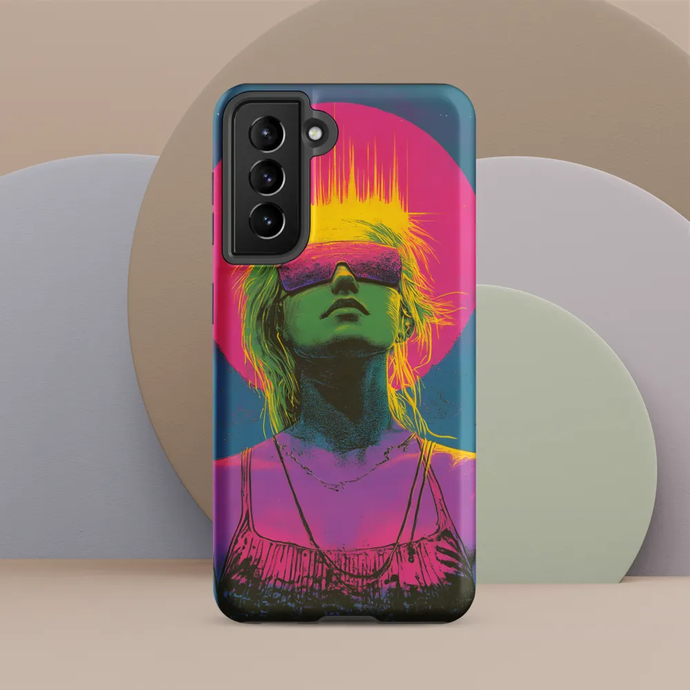 Neon Dreams: Portrait of a Modern Muse