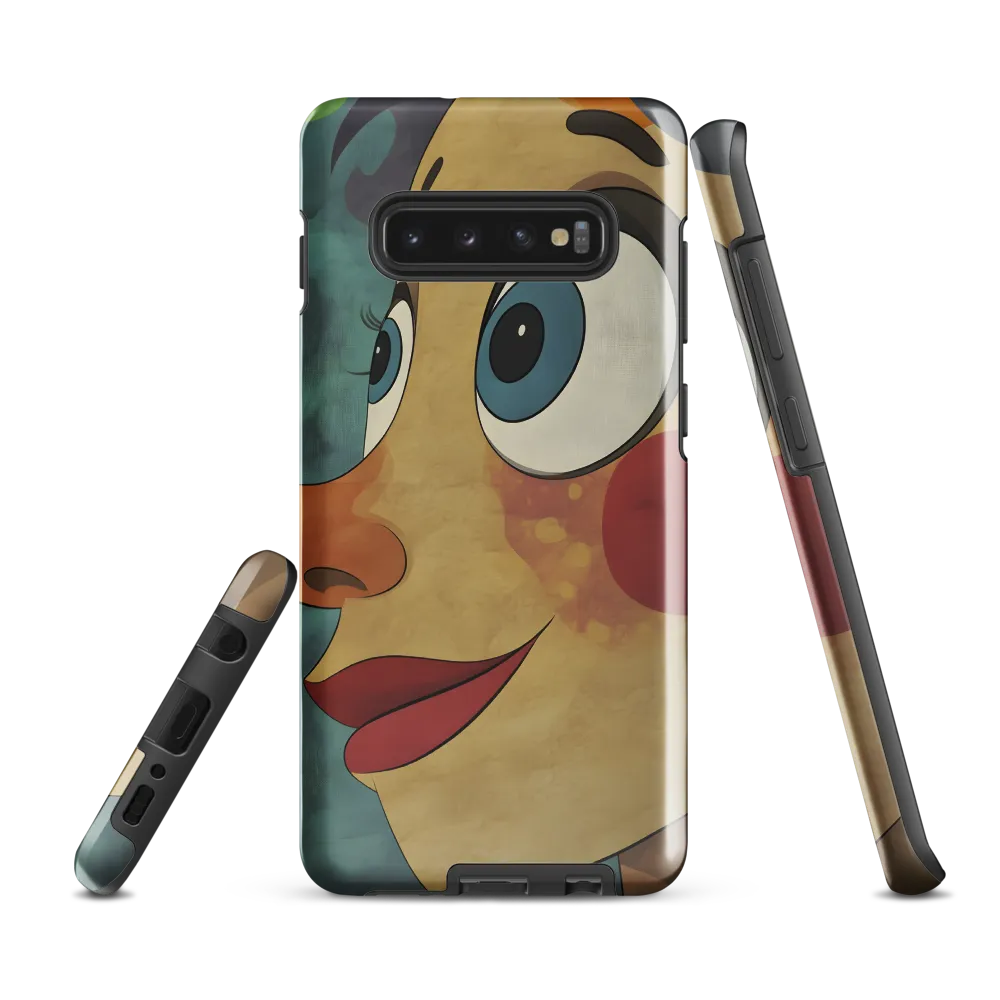 Whimsical Portrait of Playfulness | Phone Case |  S10 Plus | Tough Case | Glossy