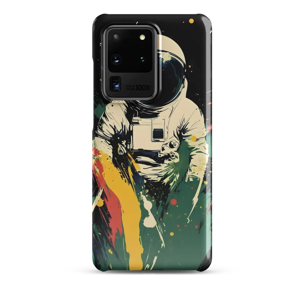 Cosmic Splash: The Astronaut's Journey