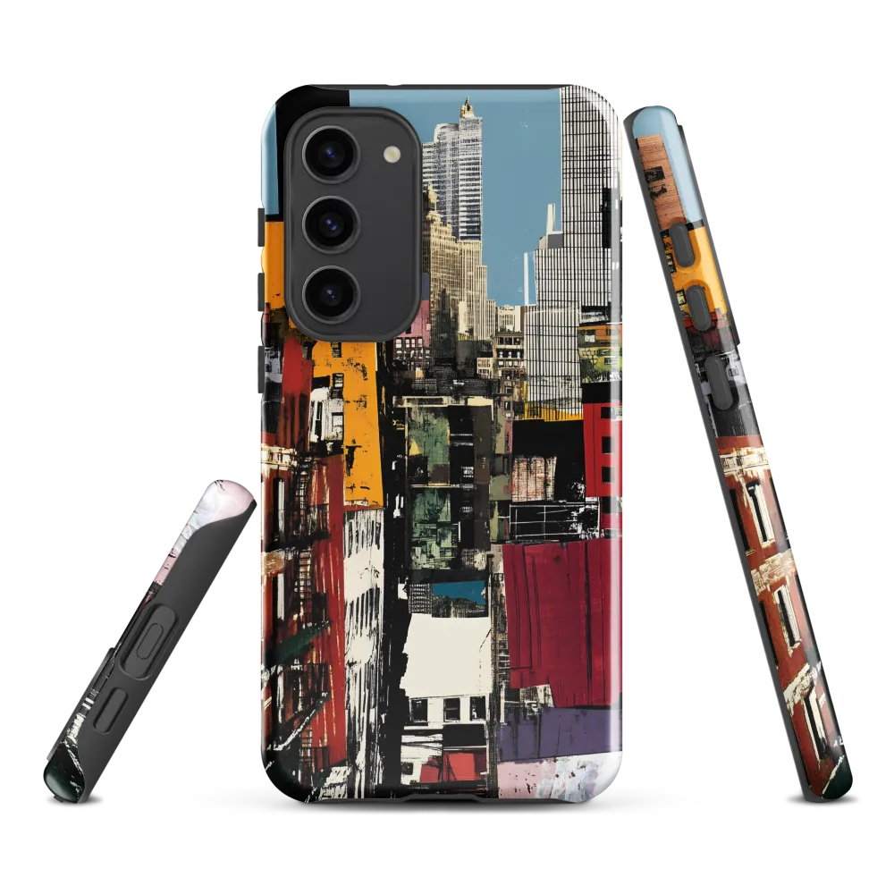 Urban Collage: A Vivid Cityscape