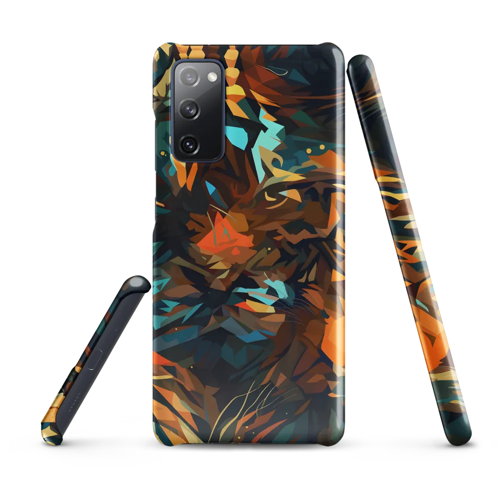 Wild Symphony: Abstract Tigers | Phone Case |  S20 FE | Snap Case | Glossy
