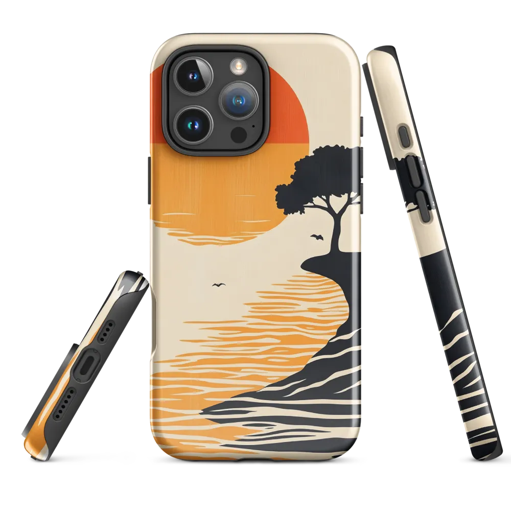 Serene Sunset | Phone Case |  16 Pro Max | Tough Case | Glossy